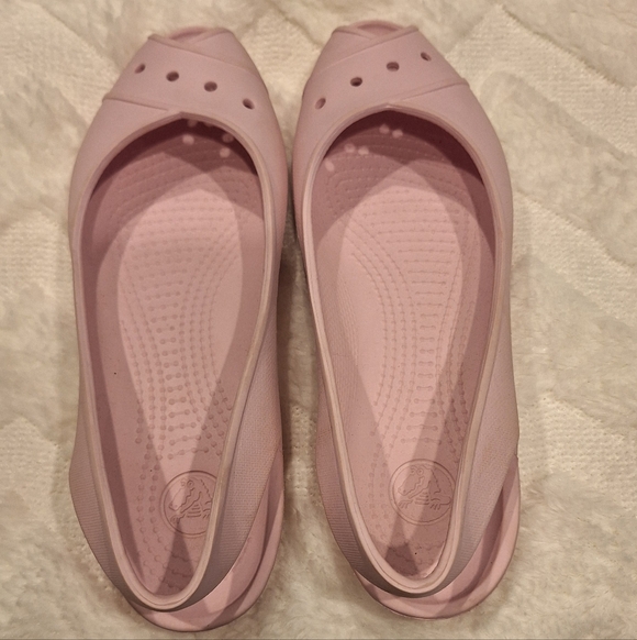 Crocs Peep Toe Slingbacks - Picture 2 of 14